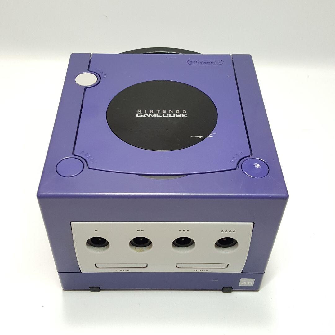 Gamecube Violet Console System DOL-001JP For JP Game CD FREE SHIP