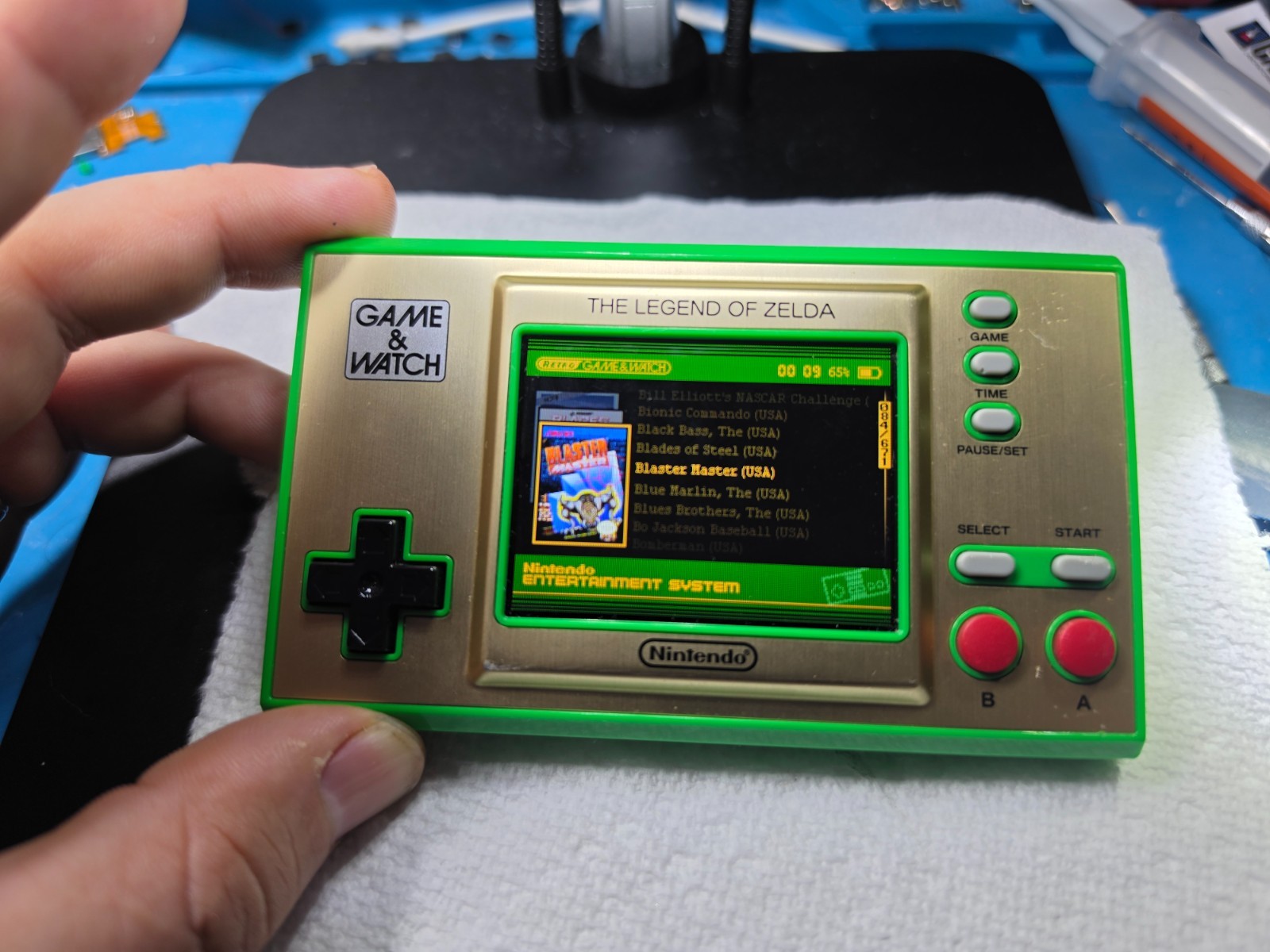 Zelda Game & Watch with MicroSD & Memory Upgrade (*Used – Good)