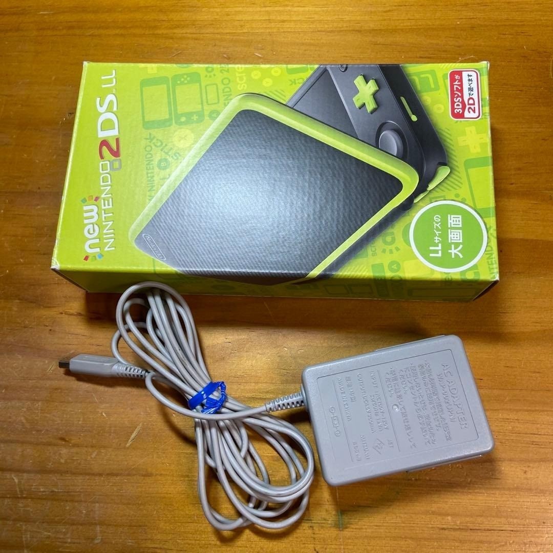 New Nintendo 2DS LL Black Lime 6076