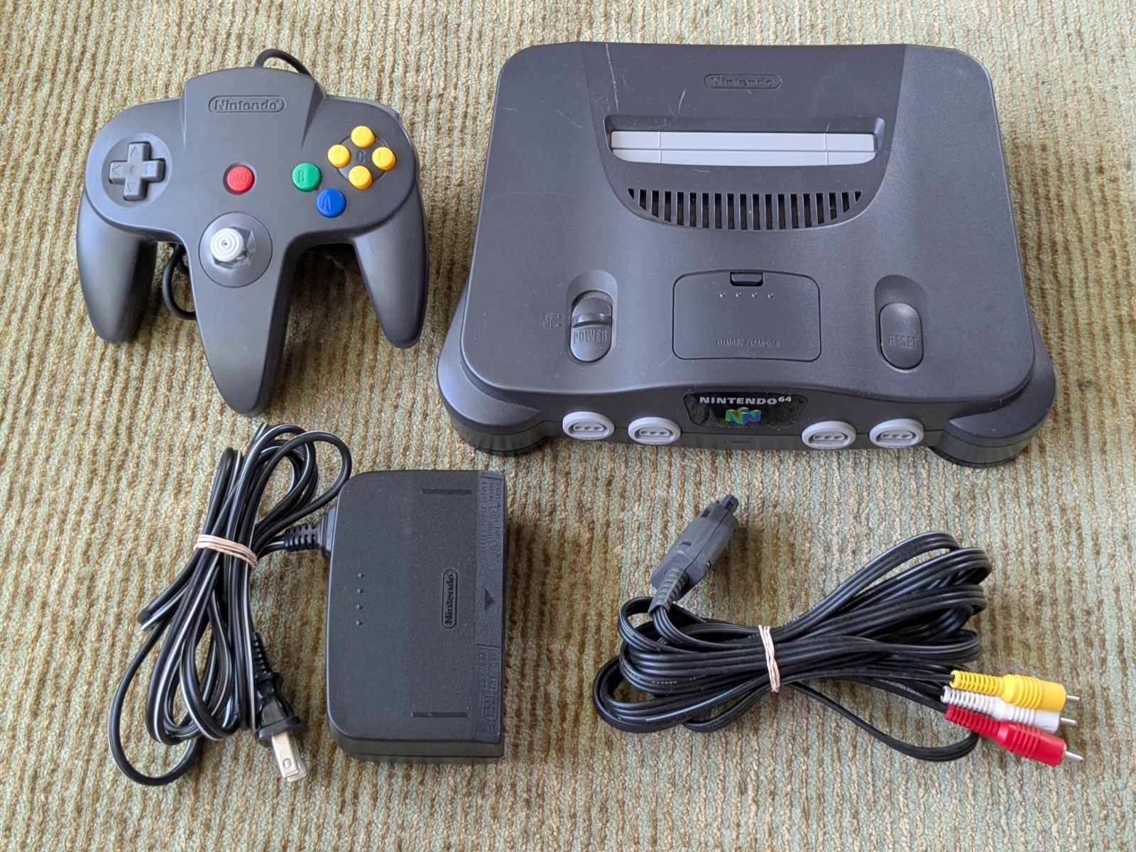 NOM Made in Mexico Nintendo 64 N64 Variant Console Tested Working US Seller