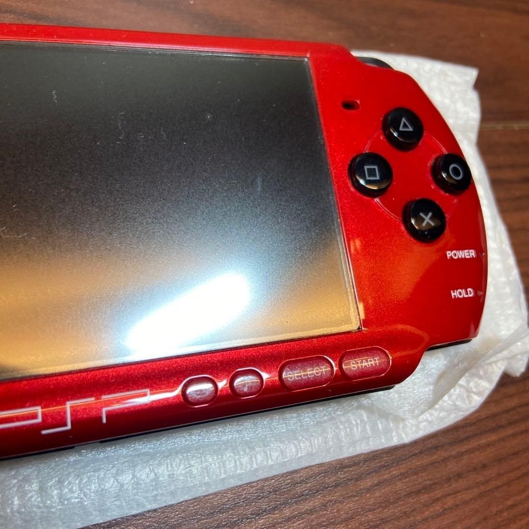 SONY PSP 3000 Value Pack Red Black Console Japan Import PlayStation Portable