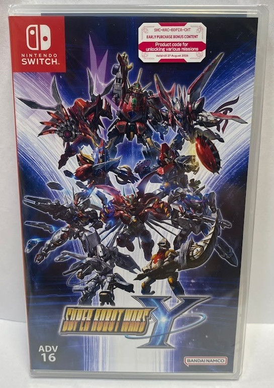 Super Robot Wars Y (Multi-Language) Switch New Game Special [2025 Turn-based]