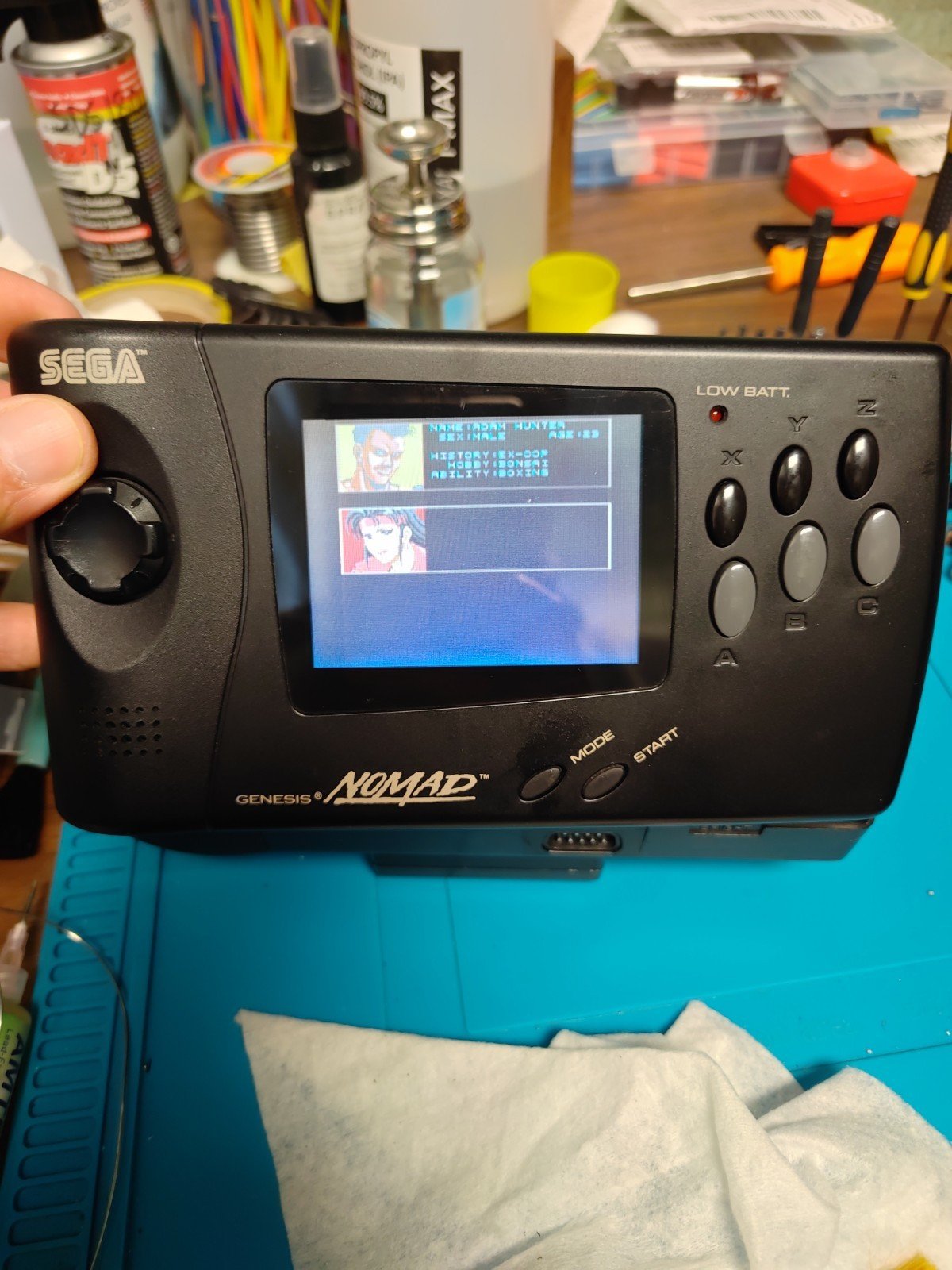 SEGA Genesis Nomad Handheld System Console Black, Region Free, MK-6100