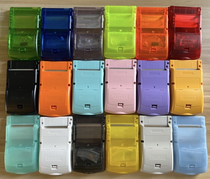Nintendo Gameboy Color OLED AMOLED Custom Consoles Touch Screen OSD GBC GB