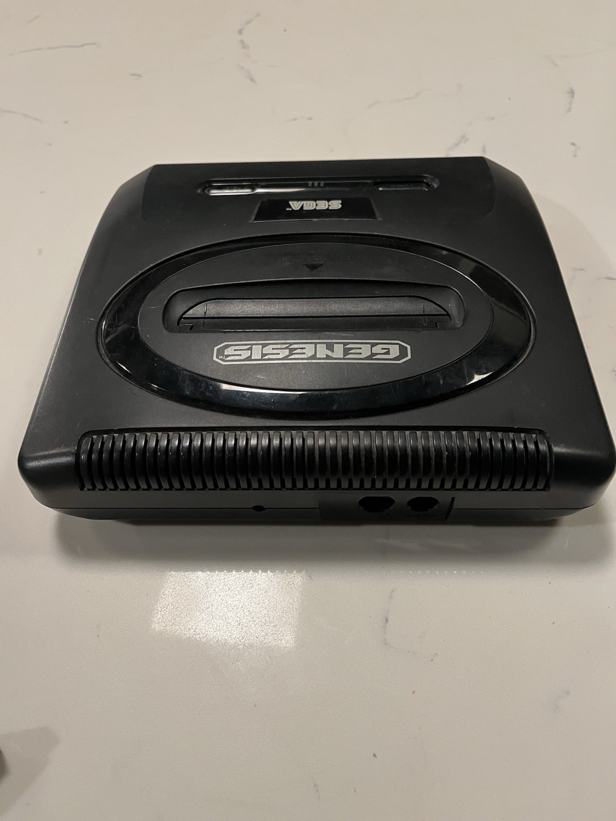 SEGA Genesis Black Console with Controller MK-1631 Untested No Cables