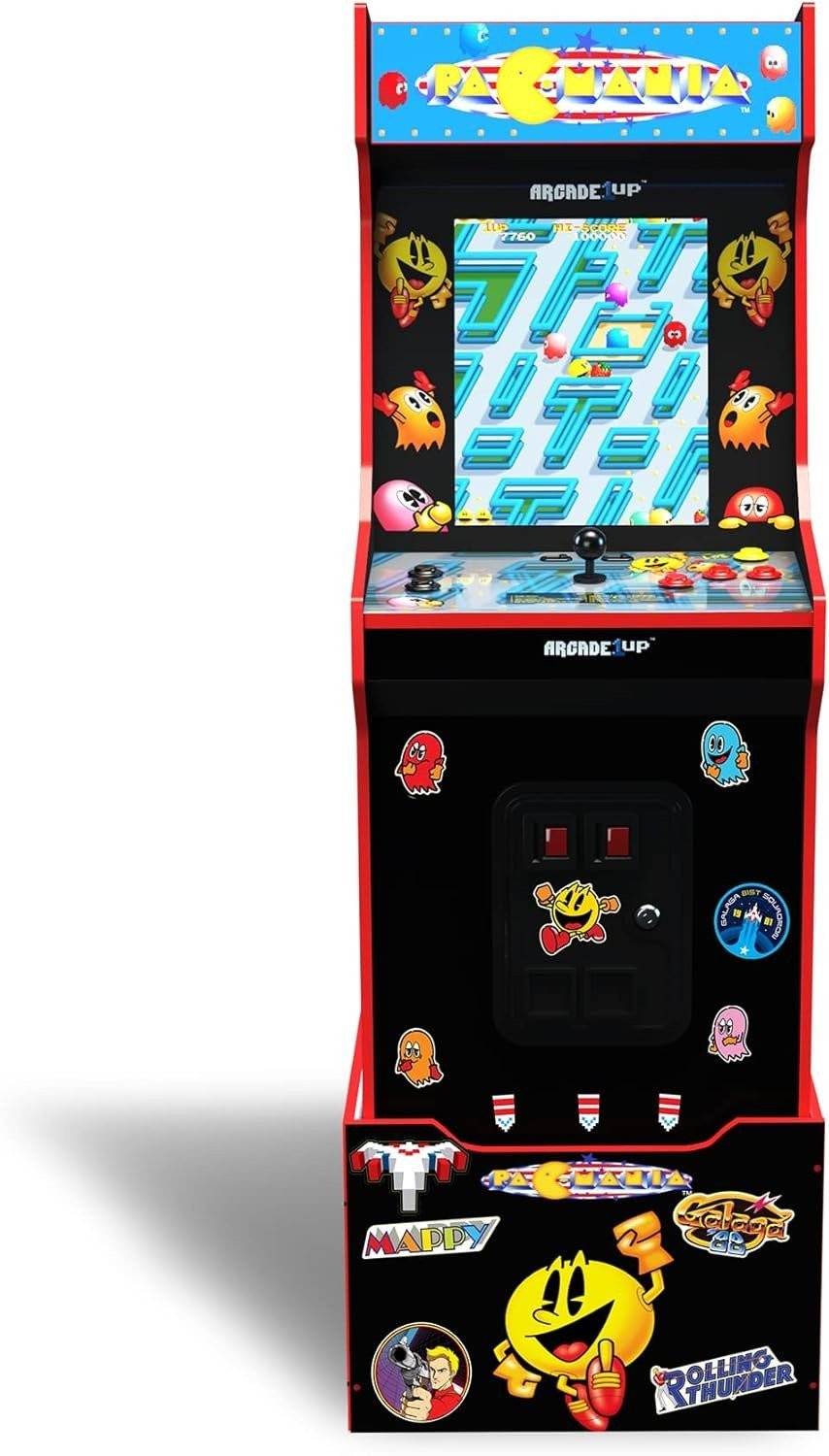 Arcade1Up Pac-Man Customizable Arcade WiFi 14-in-1 Pacman Retro 1Y Warranty