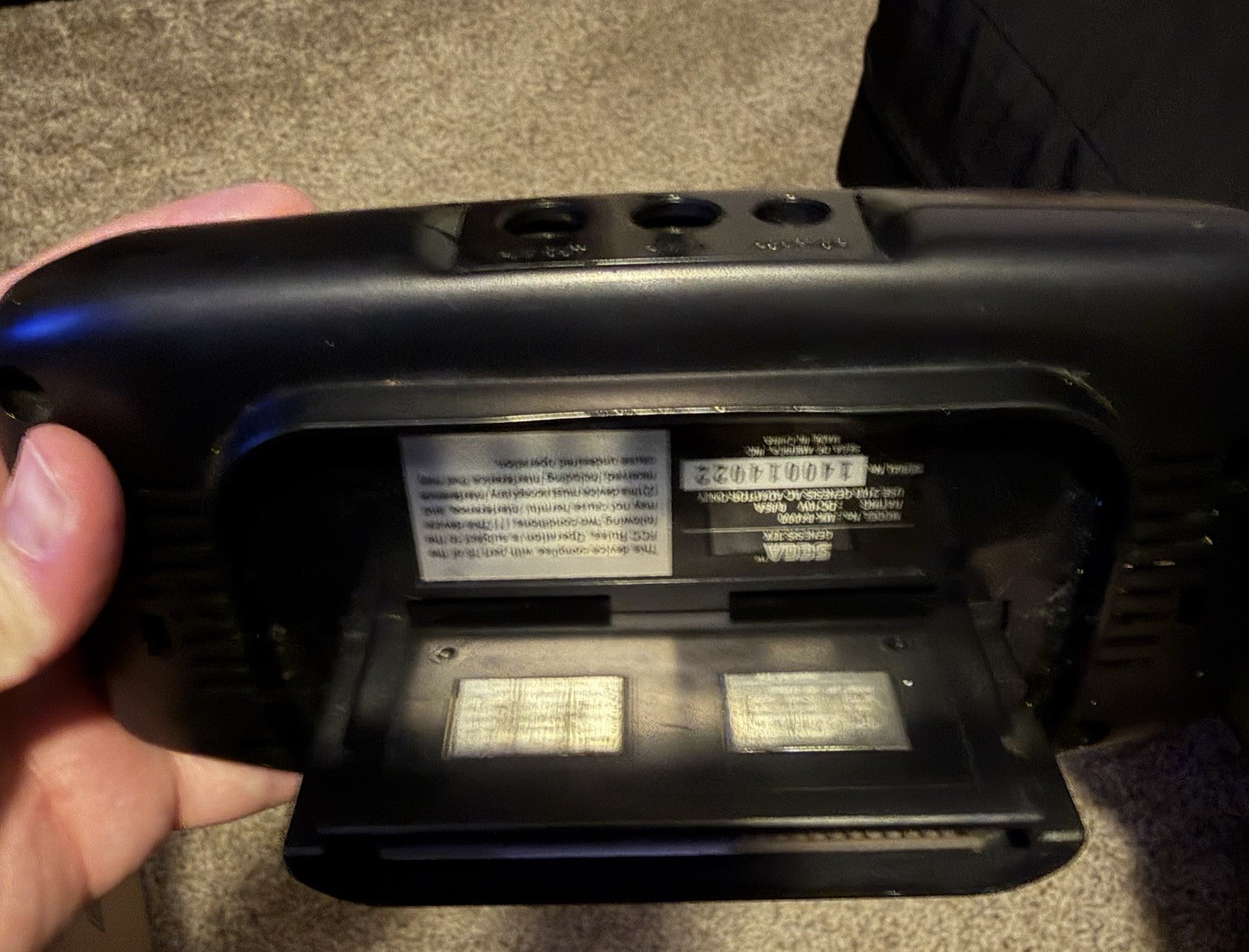Sega 32x Console Add On Unit Only Untested