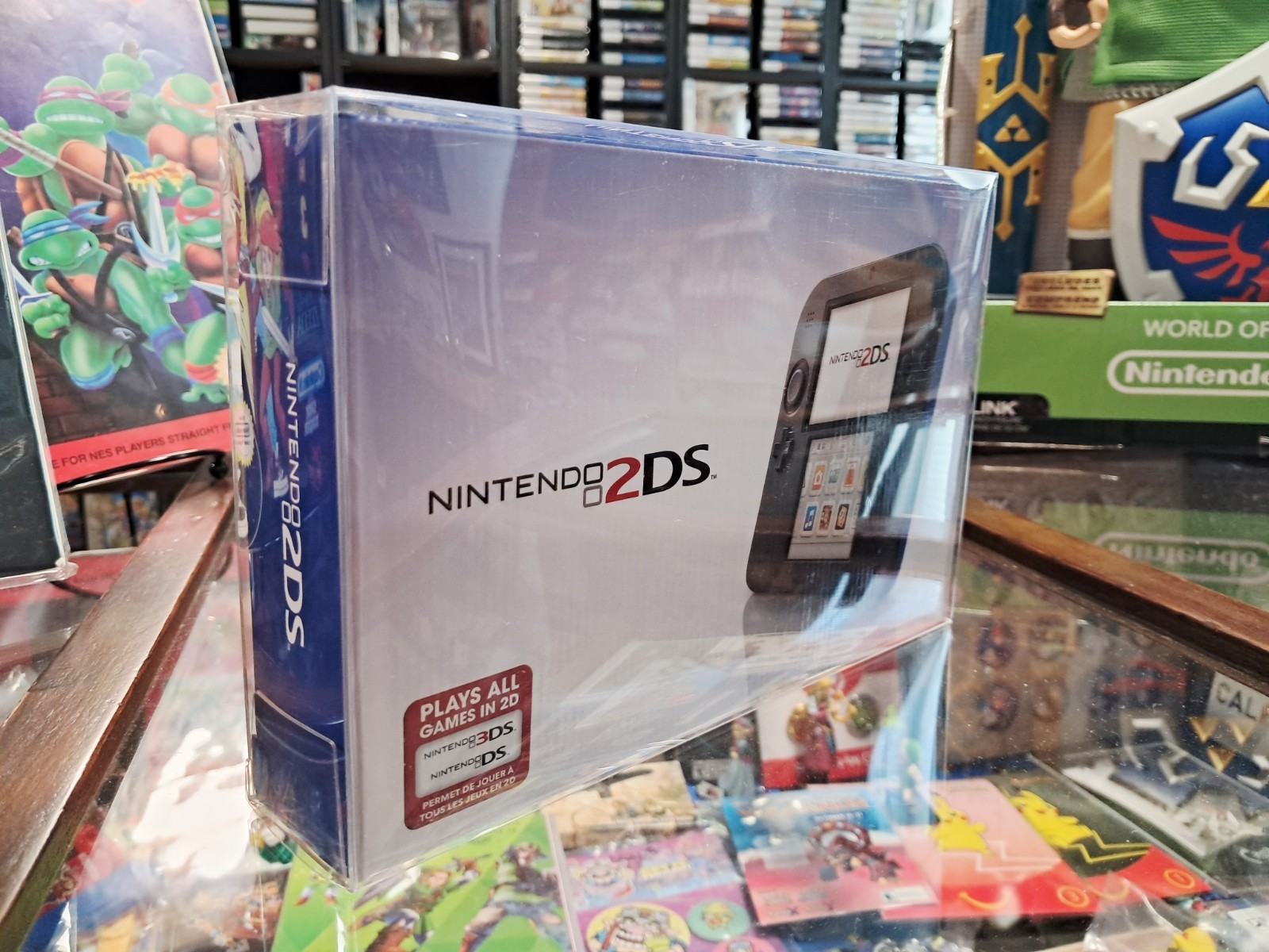 Nintendo 2DS Electric Blue Launch System Factory Sealed🔥RARE🔥Mint Condition