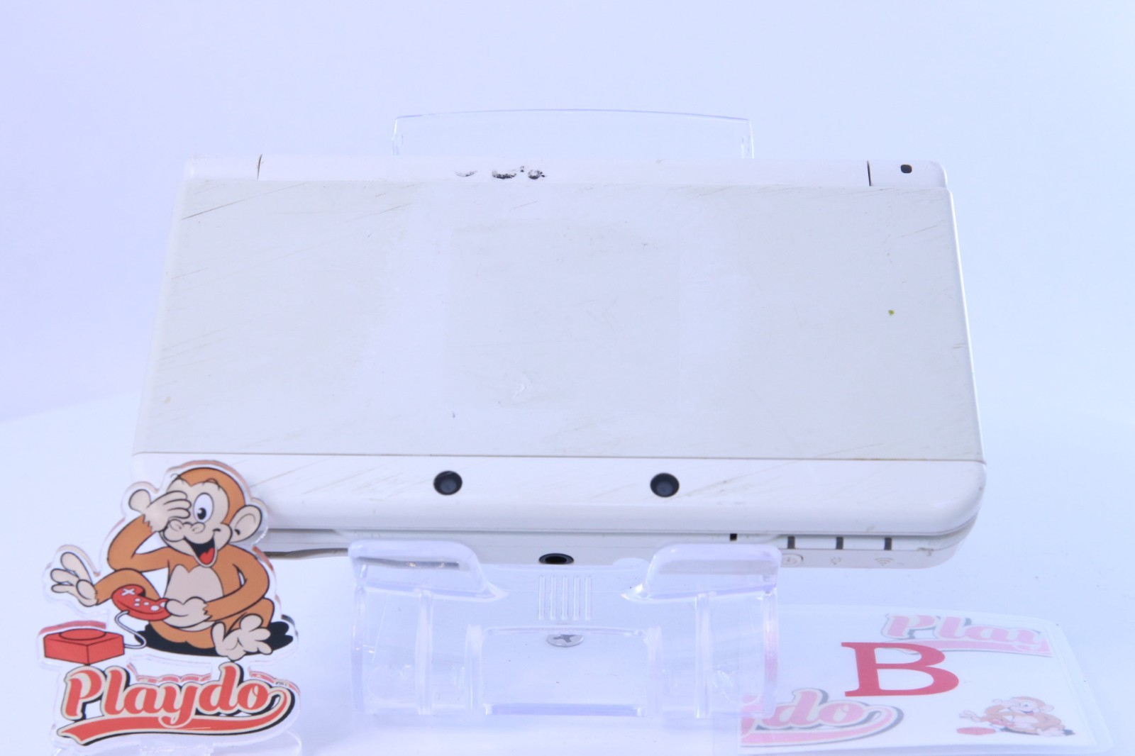 JP Game New Nintendo 3DS White [Rank : B]Region-locked