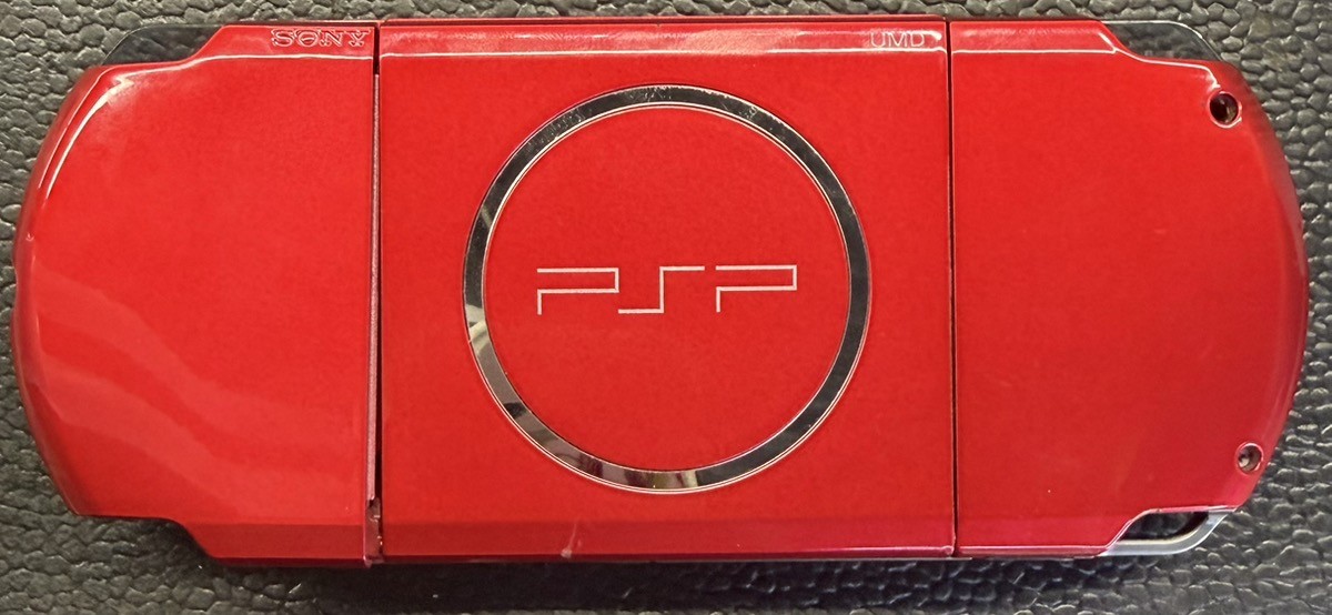 Sony PSP-3000 Handheld Console (Radiant Red) 32GB & Charger (PD3049639)