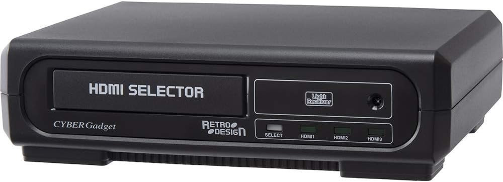 CYBER Retro Design HDMI Selector 2 3in1 Black