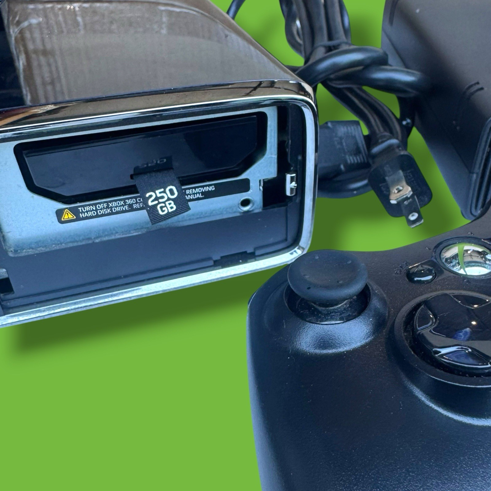 XBox 360 S Slim Console Bundle With OEM Controller! *TESTED