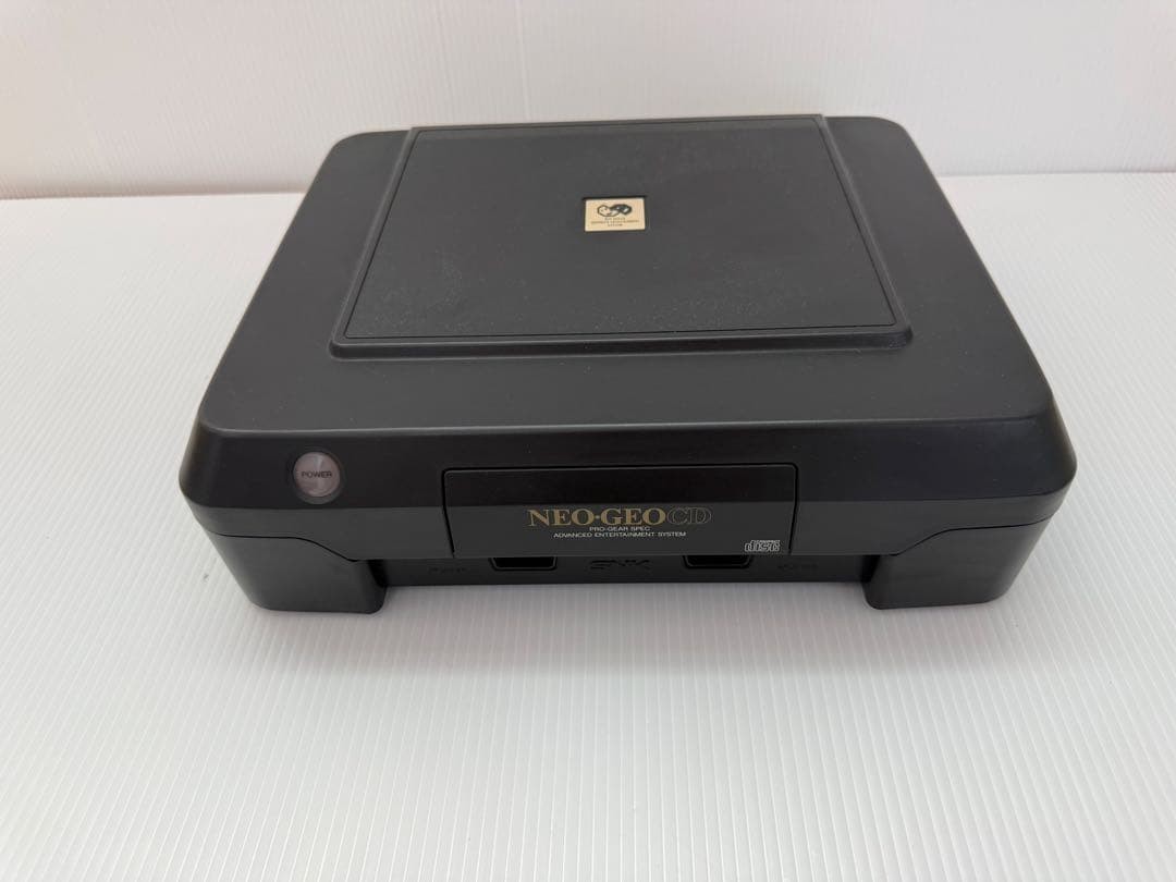 SNK Neo Geo NEOGEO CD Front Loading Console System Tested