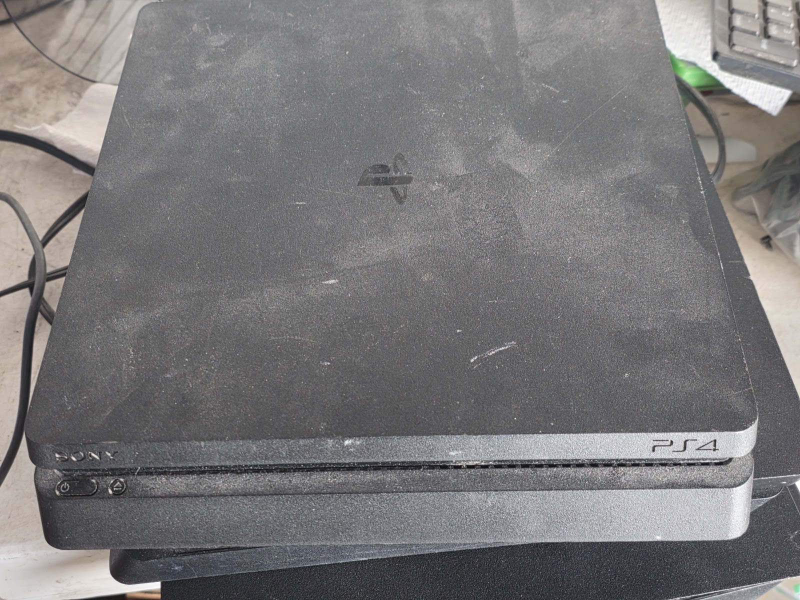 Sony PlayStation 4 Slim 500GB Gaming Console with Controller – Black