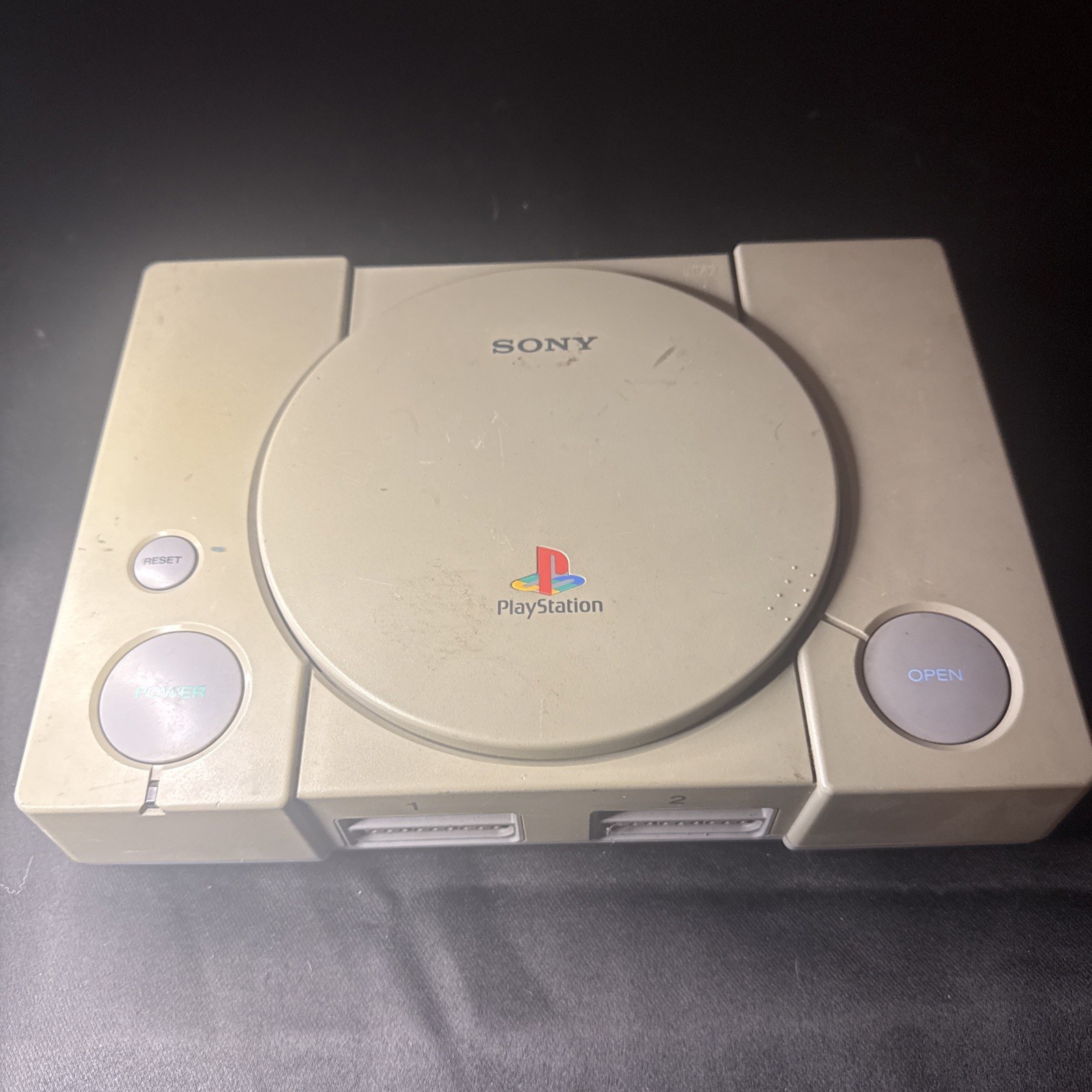 Sony PlayStation 1 Gray Home Console Composite RCA Under 480p Resolution
