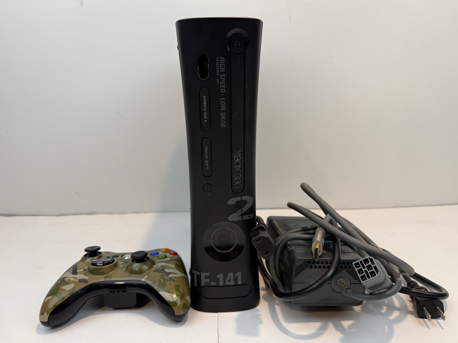 Xbox 360 Modern Warfare 2 Edition Console, W/ Controller- Works But Needs Repair