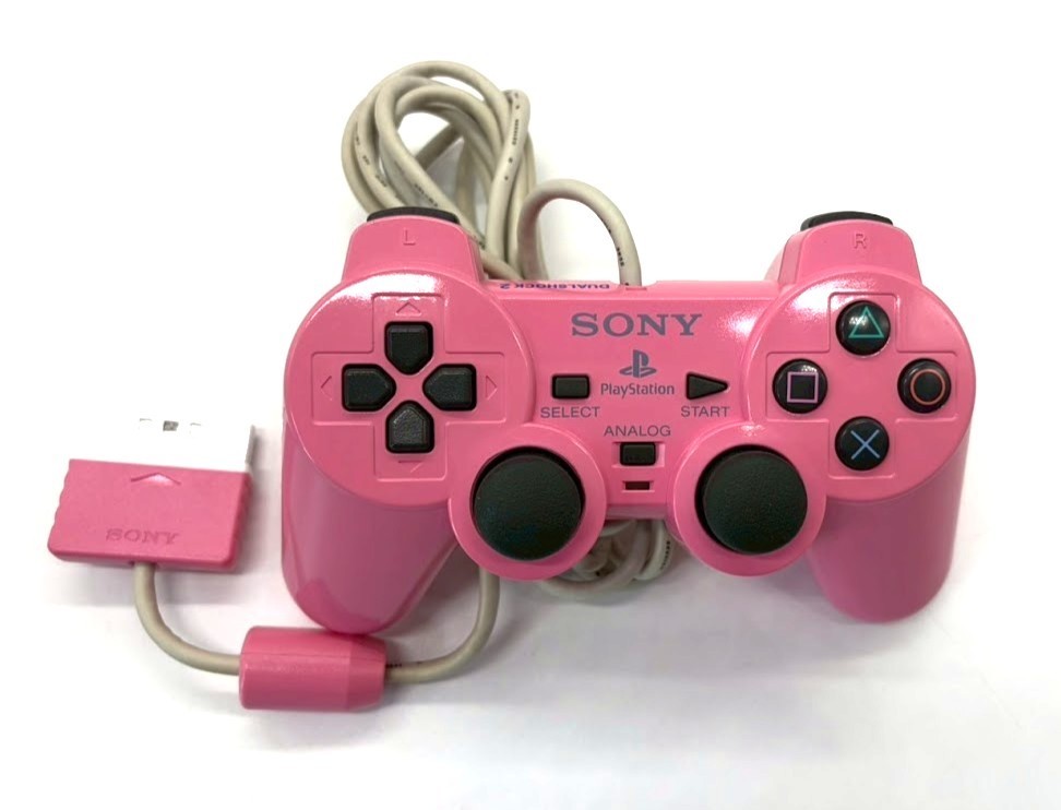 SONY Playstation2 PS2 Slim Console SCPH-77000 PK Controller Memory NTSC-J #529