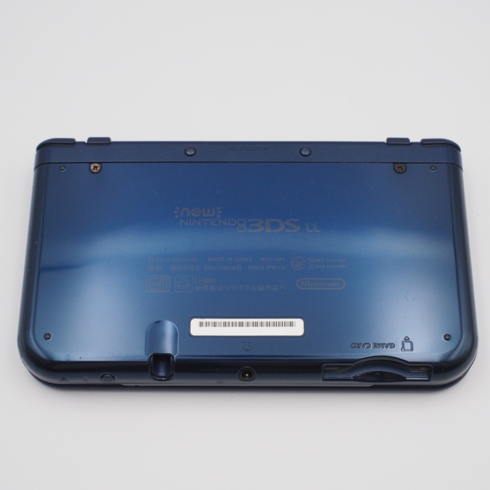 [Dual IPS] NEW Nintendo 3DS LL XL Metallic BLUE Game Console Japan Tested w/BOX