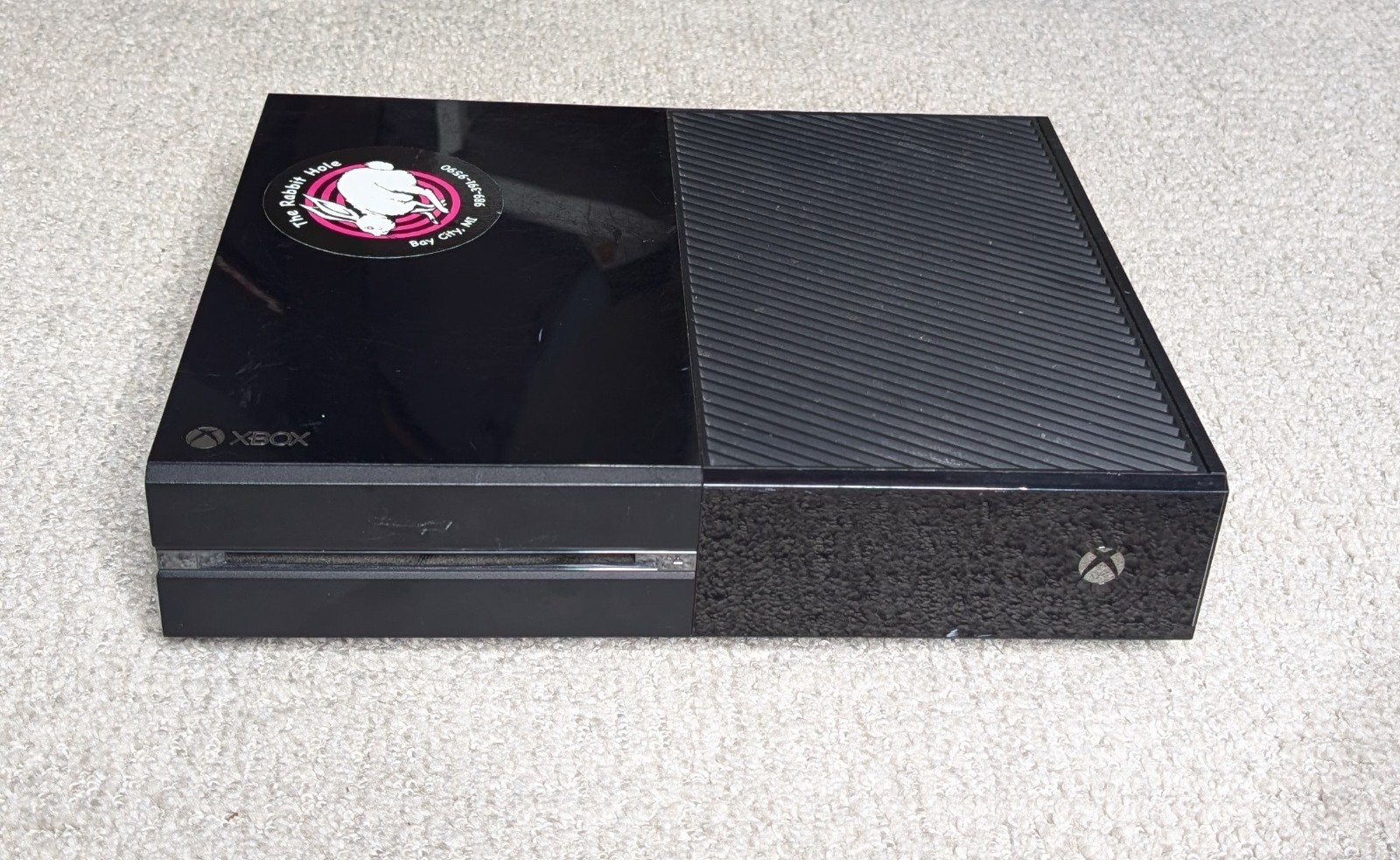 Microsoft Xbox One 500GB Console Gaming System Only Black 1540 No Cords