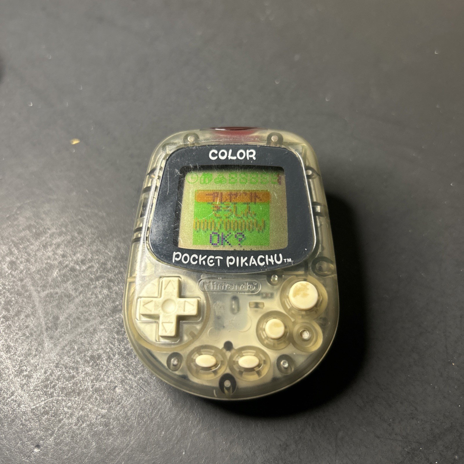 Pocket Pikachu Pedometer Nintendo Pokemon Virtualpet MPG-002 Good Screen & Batt