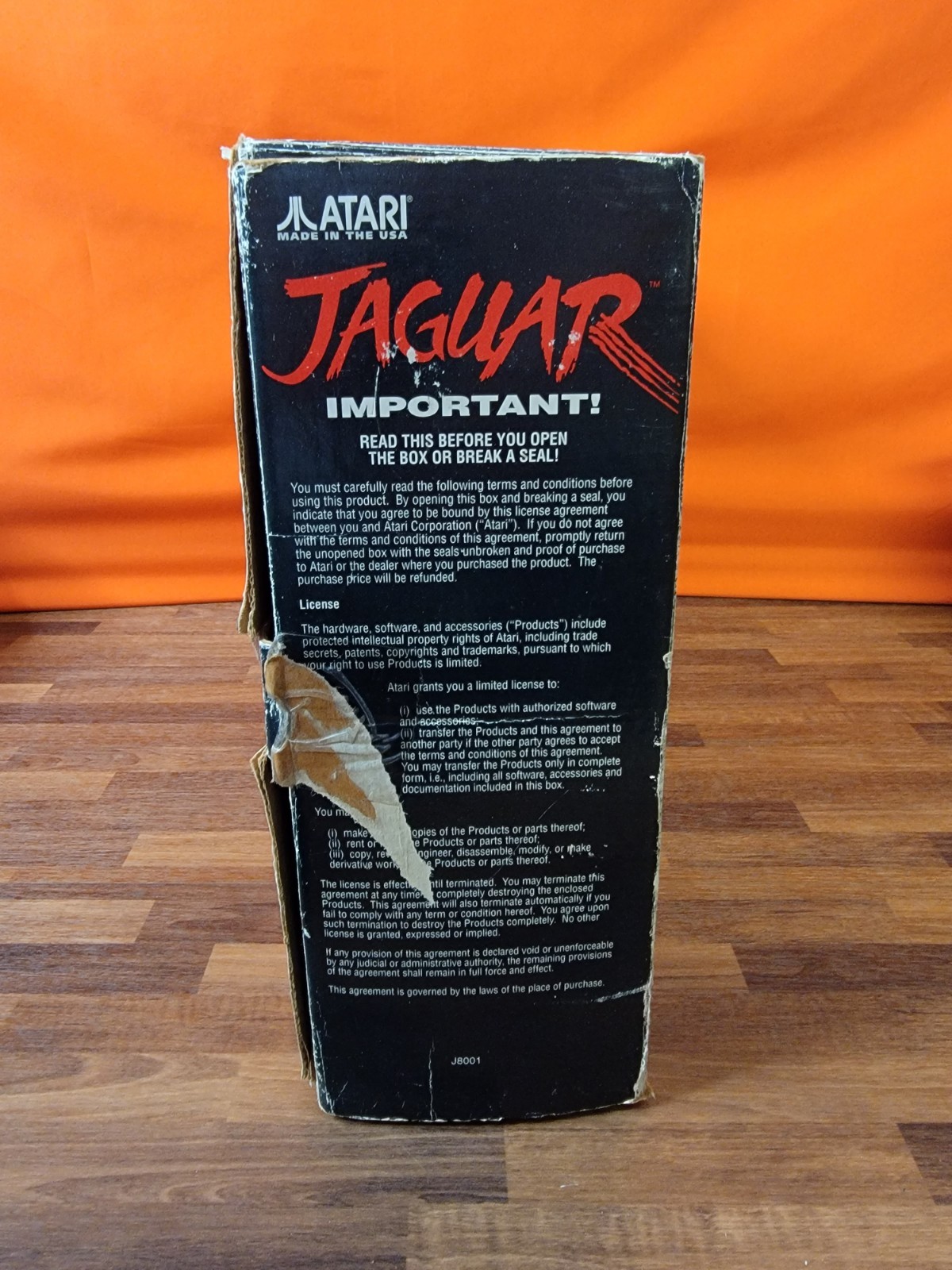 Atari Jaguar 64-Bit Interactive Multimedia System Console CIB ~ Tested & Works
