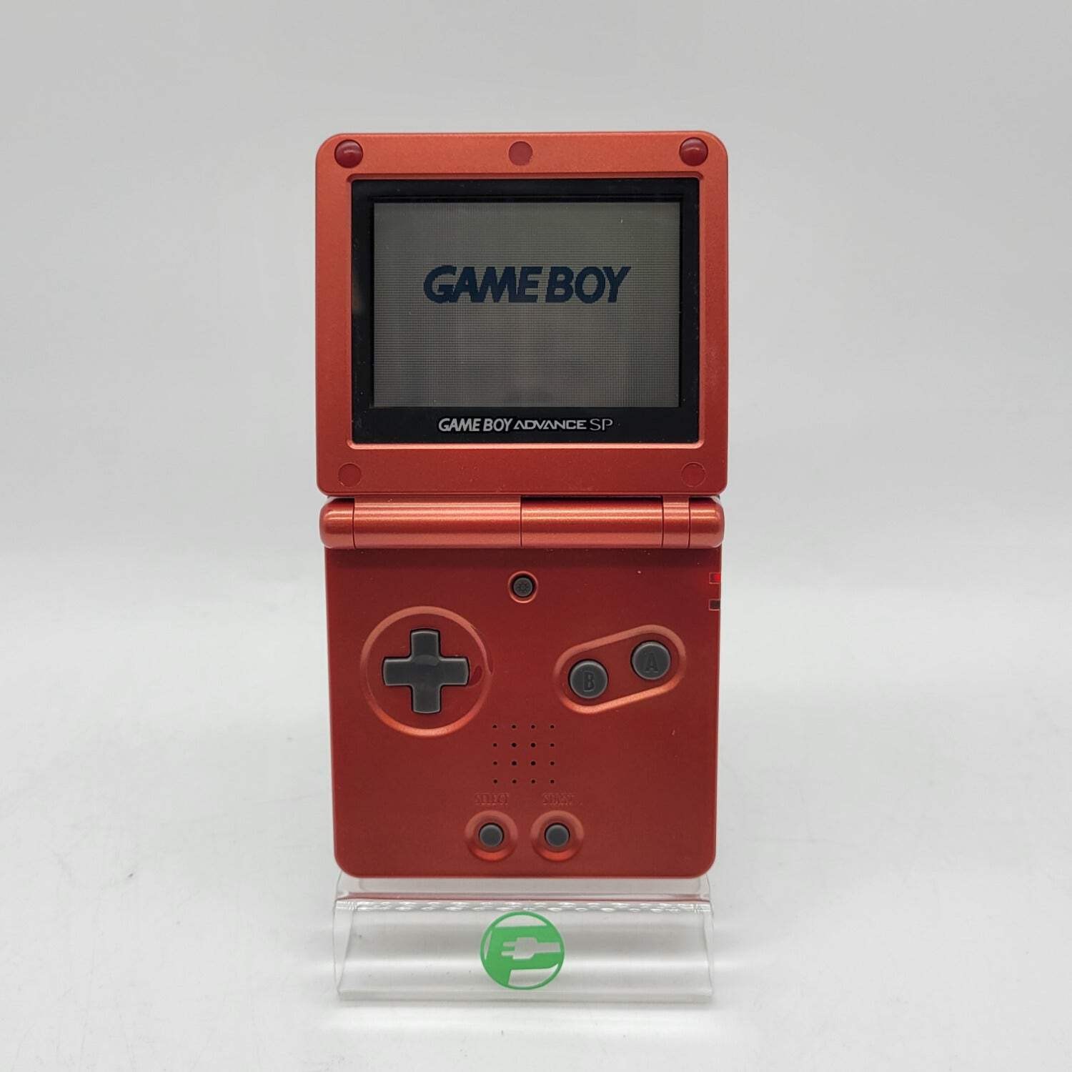 Nintendo Game Boy Advance SP Handheld Game Console AGS-001 Flame Red