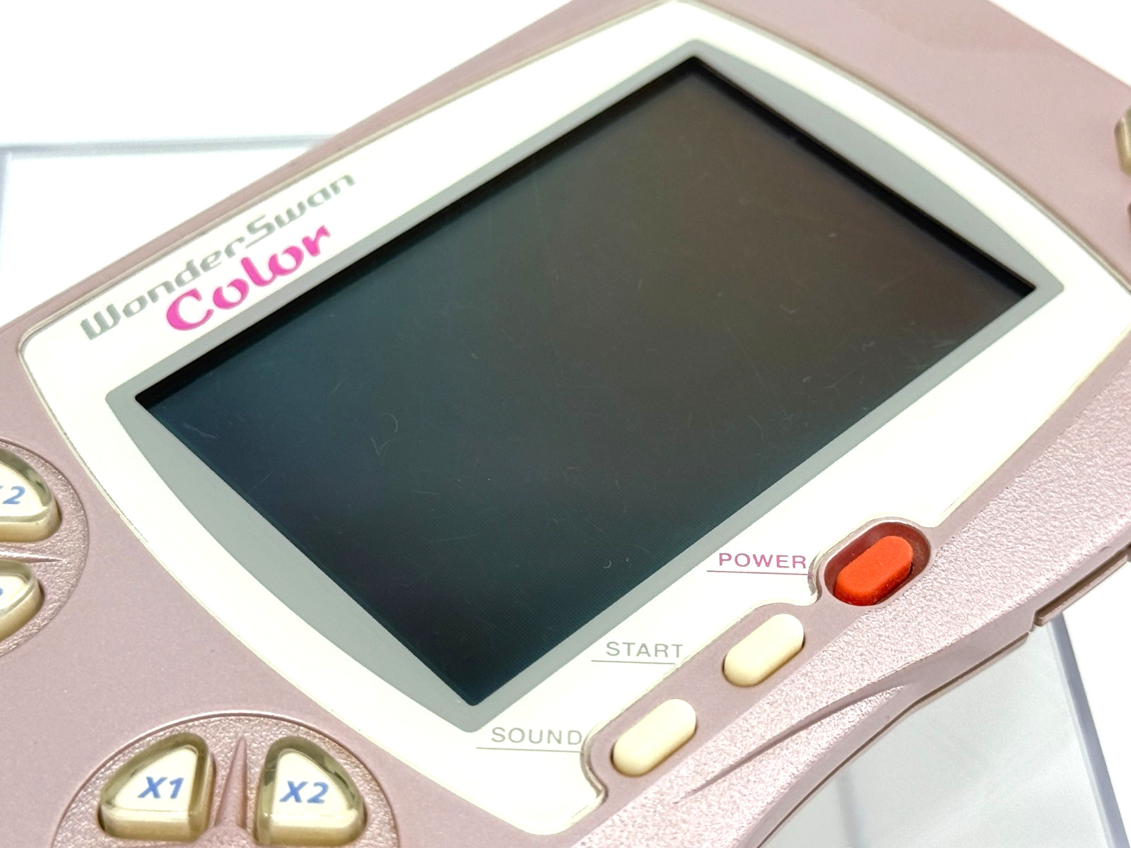 Bandai WonderSwan Color Pearl Pink WSC-001 Tested Working VG Condition From JP