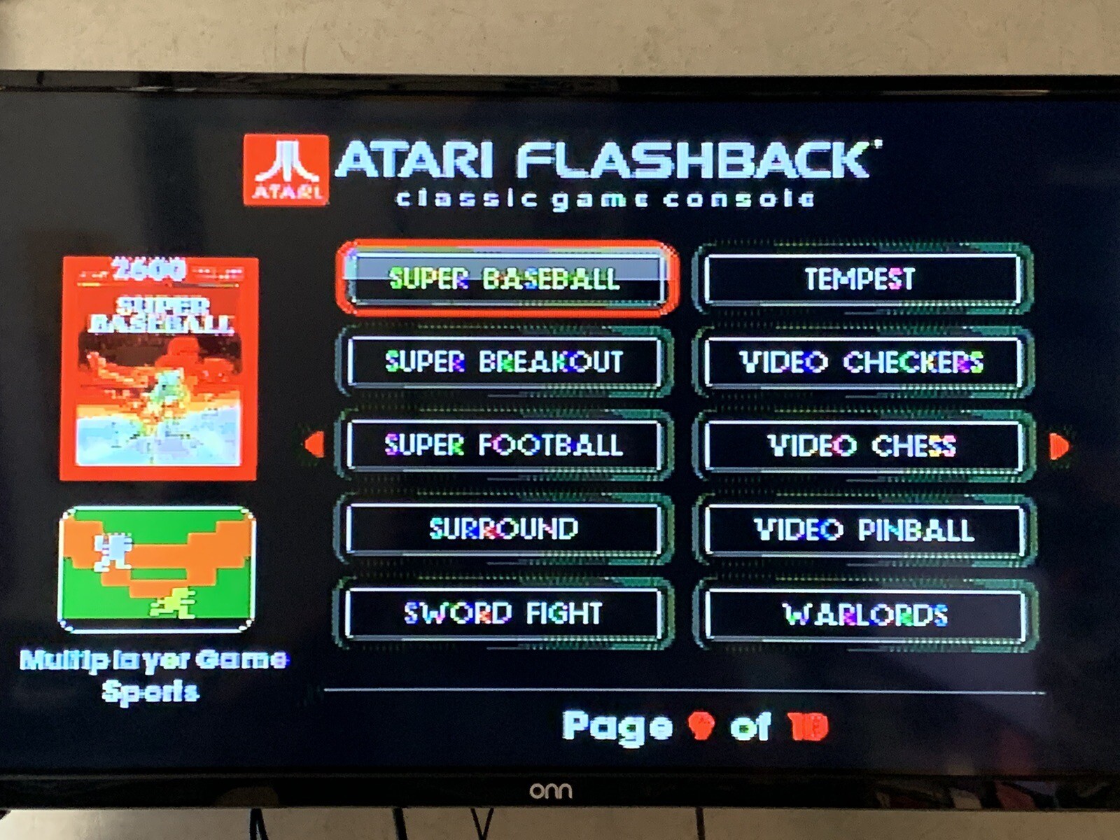 Atari Mini Game Console 92 Built In Games 2017 Wireless Controllers Flashback 5