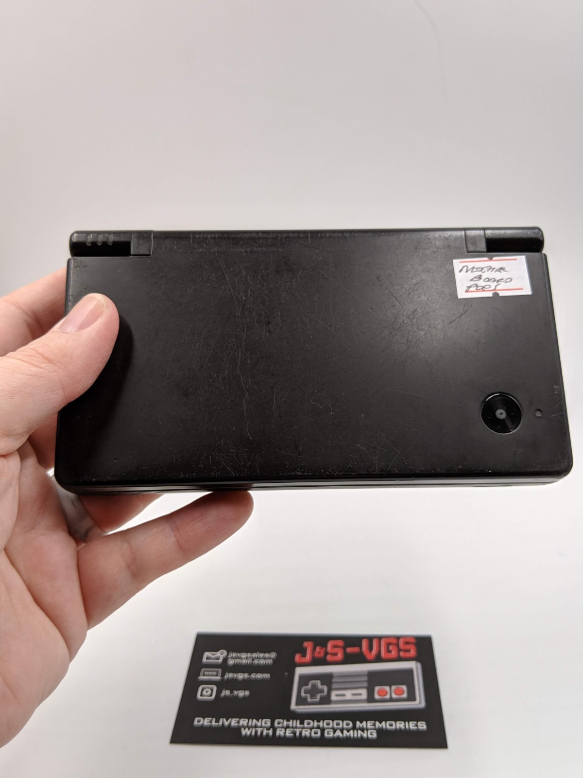 Nintendo DSi Matte Black MOTHERBOARD POPS DOESN’T WORK AS IS FOR PARTS