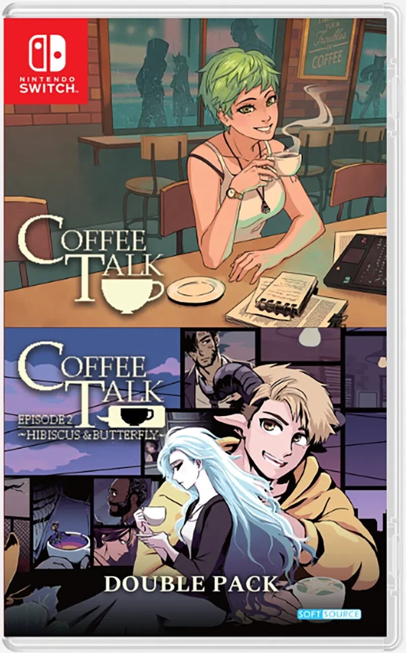 Coffee Talk 1 & 2 Double Pack Switch New Sealed Game Special [2023 Visual Novel]