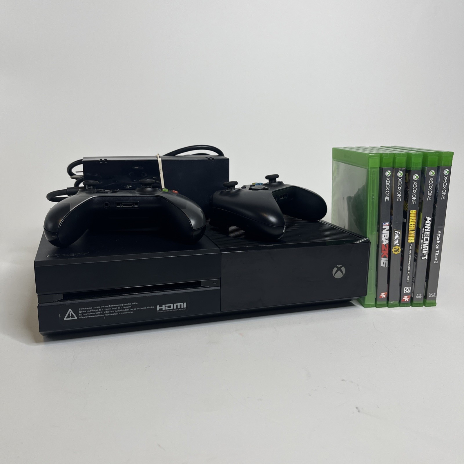 Microsoft Xbox One 1540 500GB Console Bundle Controller 6 Games Tested