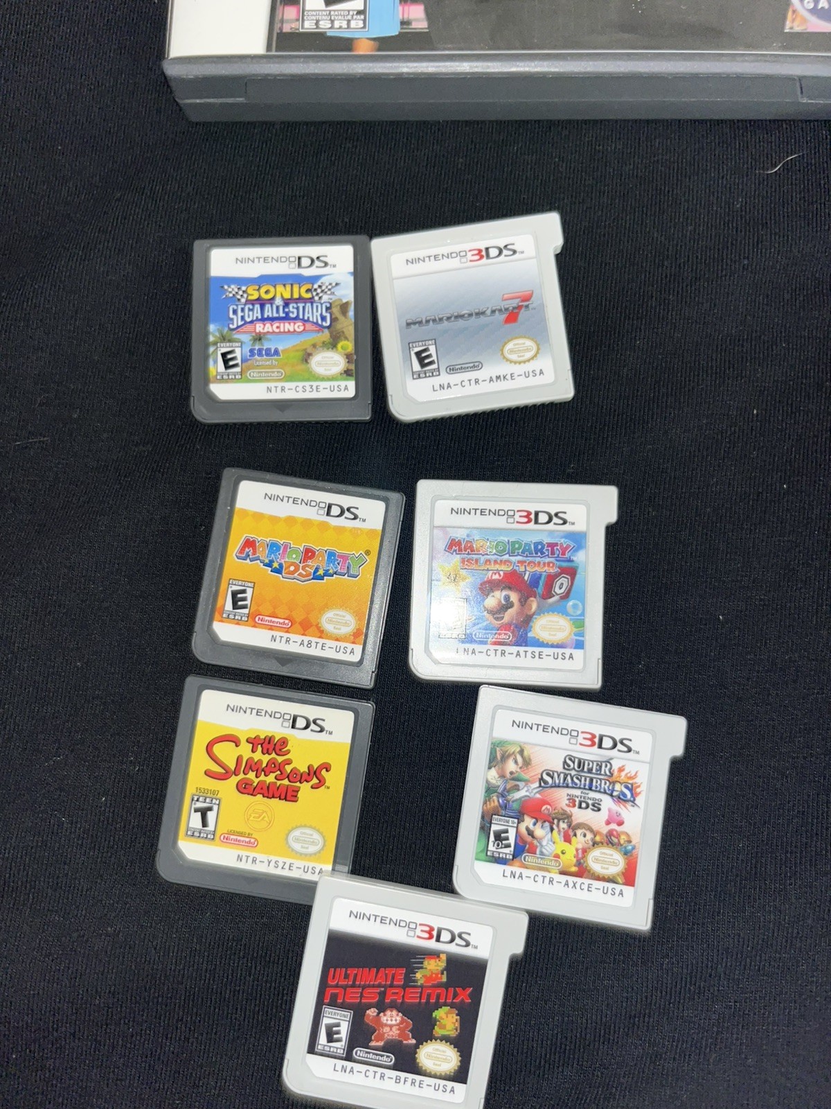 Nintendo 3DS XL Red Console bundle
