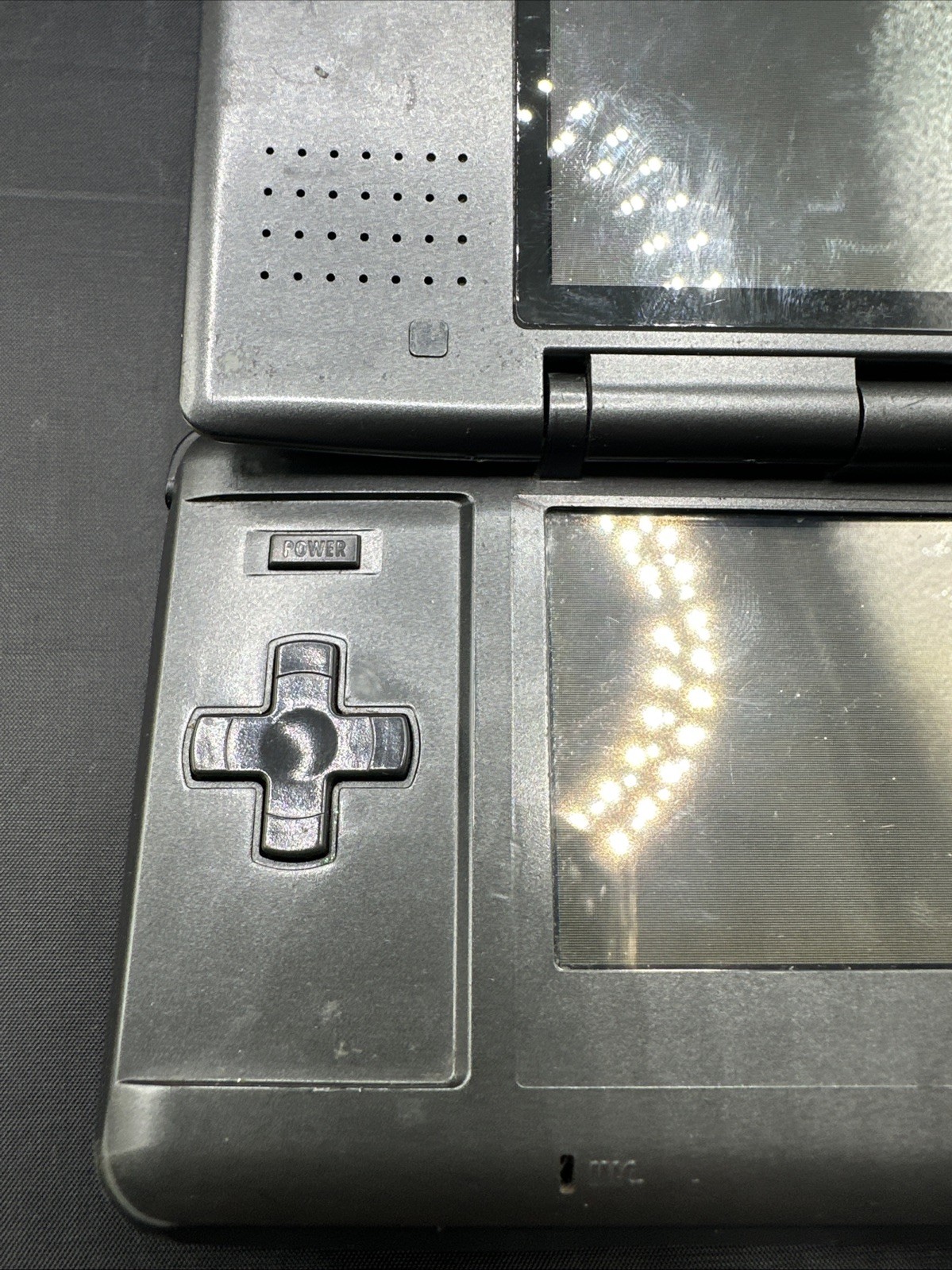 Black Nintendo DS Original NTR-001 Console Rough Tested and working