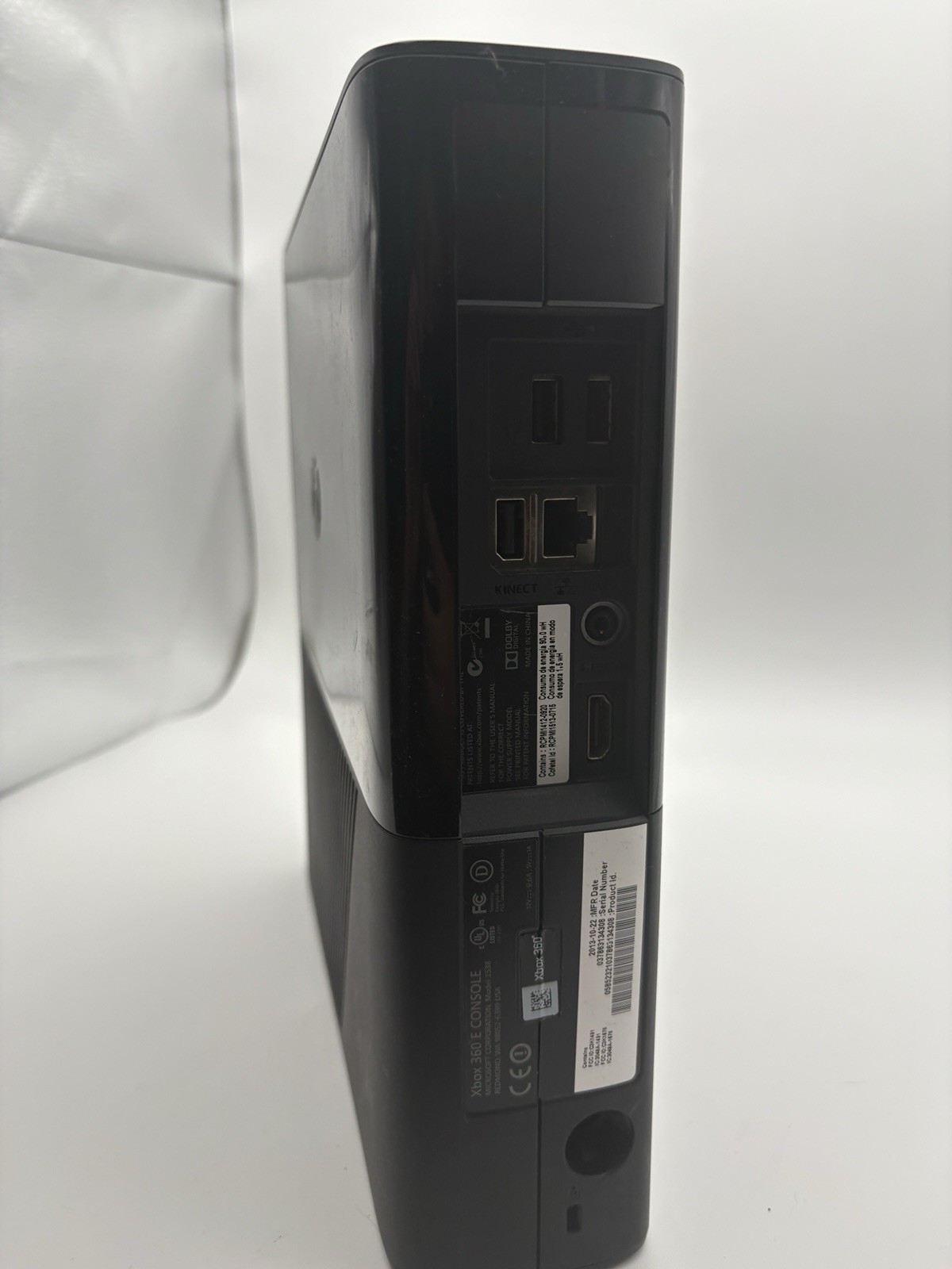 Microsoft Xbox 360 e Model 1538 Black No HDD Video Game Console *Console Only*