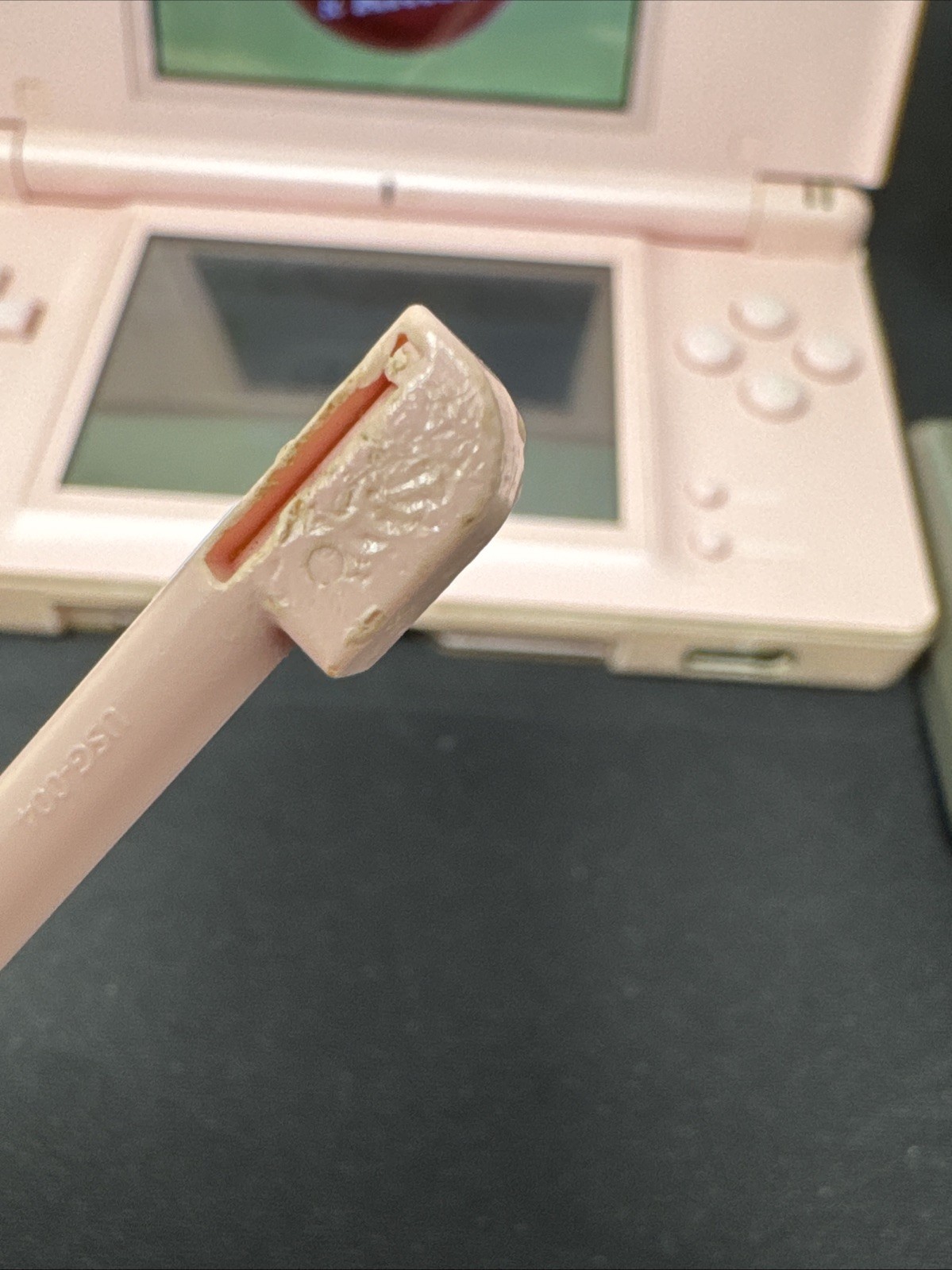 Nintendo DS Lite Pink Handheld Console USG-001 OEM USG-002 Charger, Game, & Case