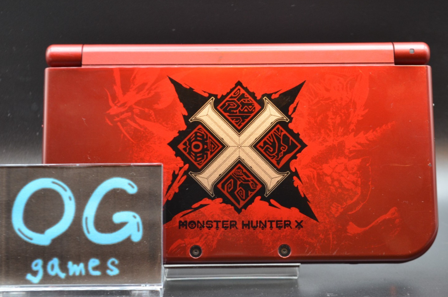 [REGION FREE]Nintendo new 3DS LL XL Monster Hunter X Console Used RANK A/B