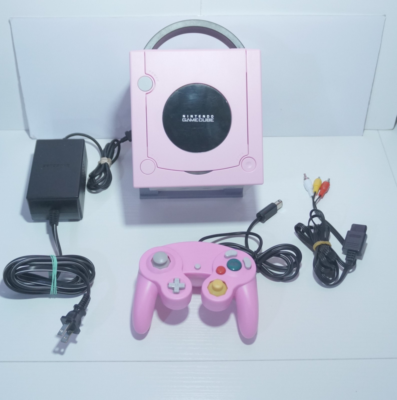 Various Colors Nintendo GameCube Console DOL-001 (USA) and Controllers Reshelled