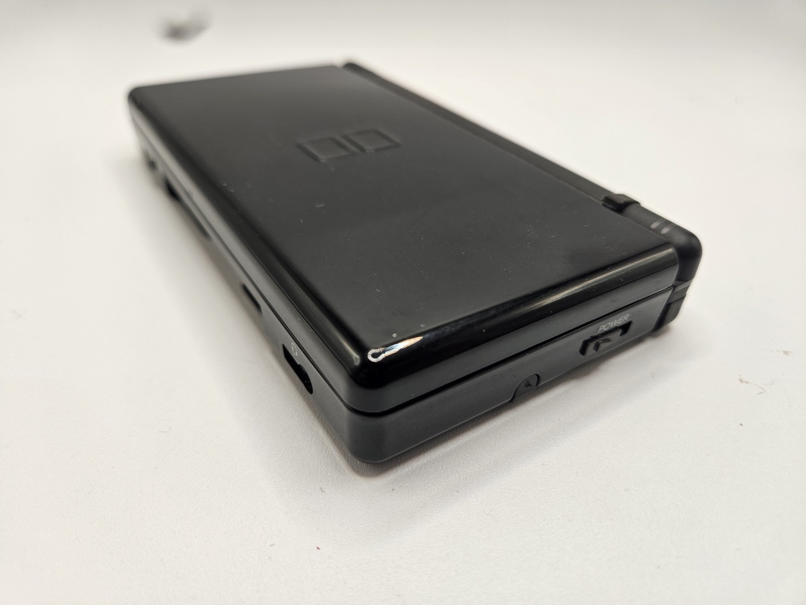 Nintendo DS Lite Black Console W/ Charger & 9 GBA Games *Tested Pls Read