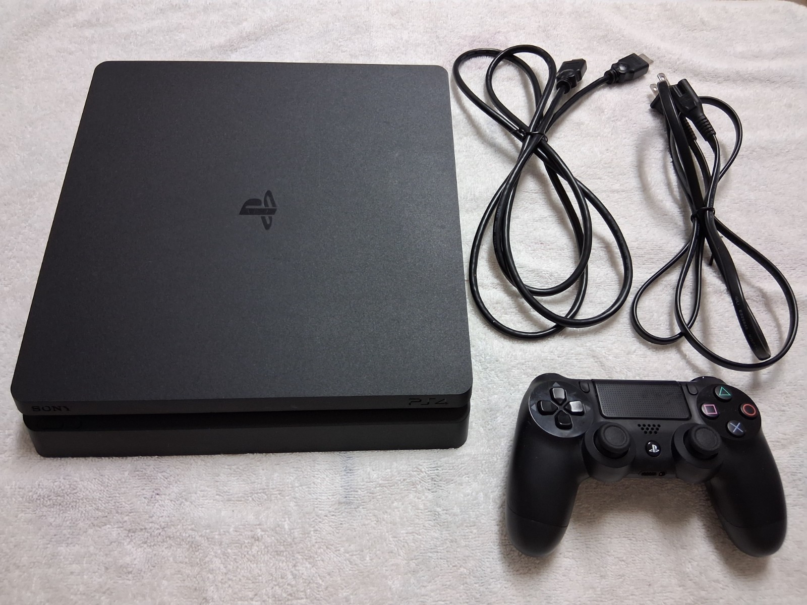 Sony PlayStation 4 Slim Complete Tested Works Perfectly! (Plz Read Description)