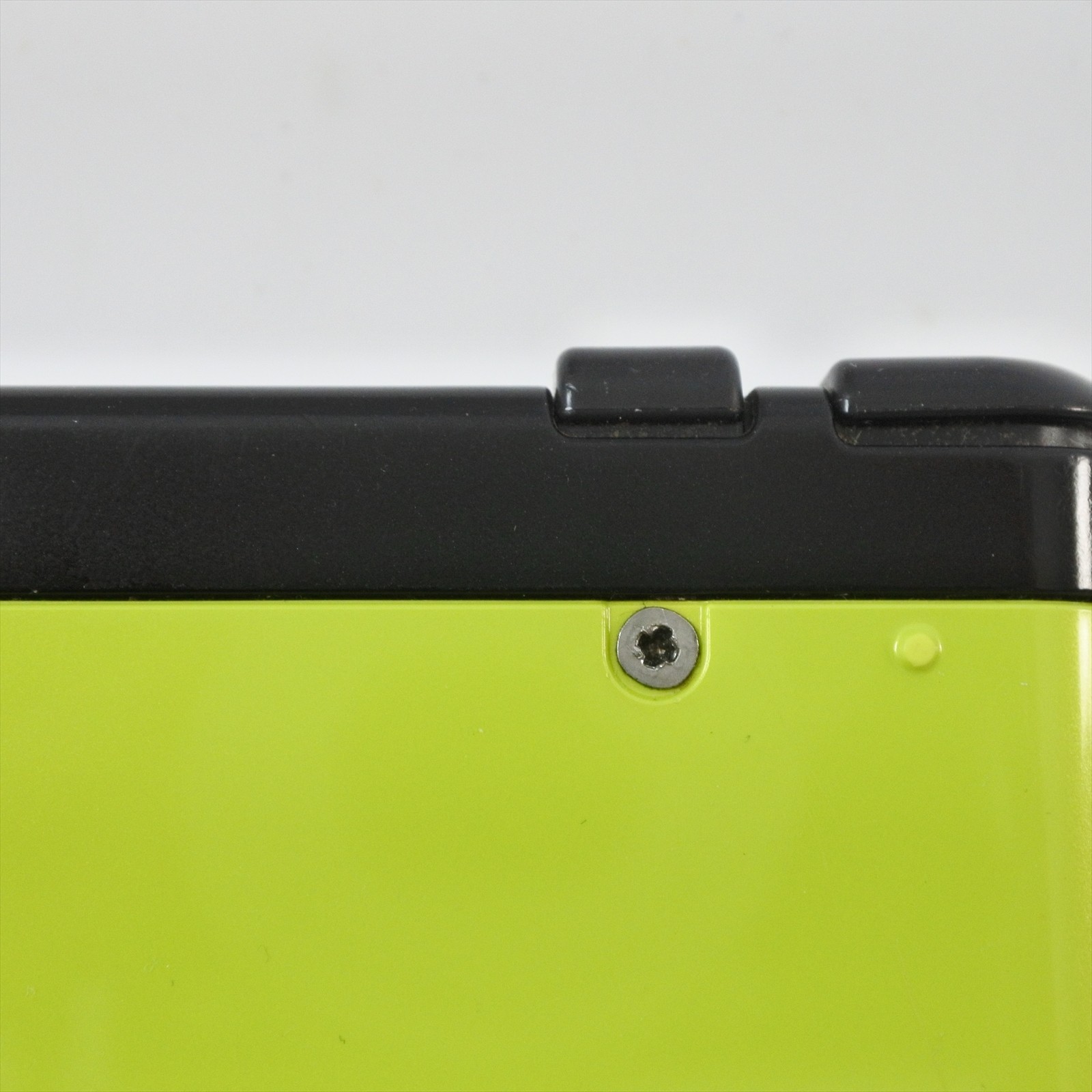New Nintendo 3DS LL Console RED-001 Boxed NO Touch pen LIME x BLACK 2184 n3ds