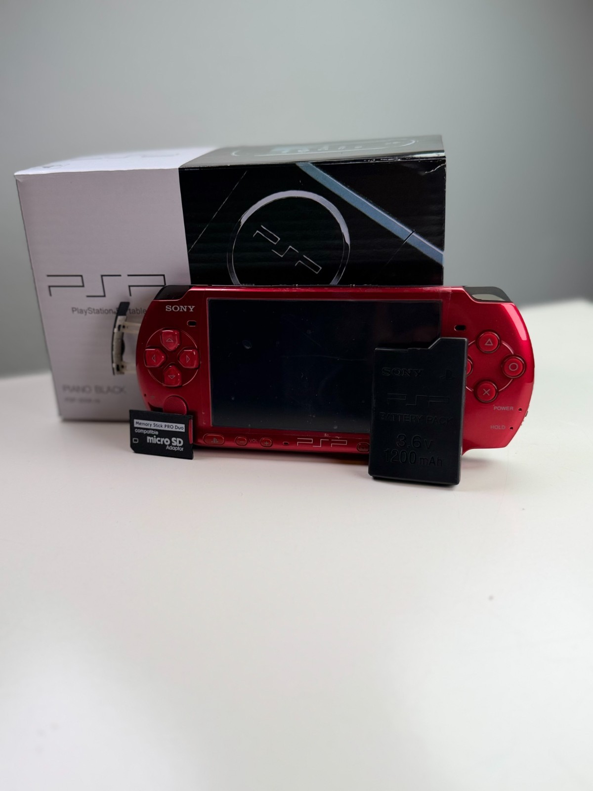 Sony PSP-3000 Launch Edition Radiant Red Handheld System