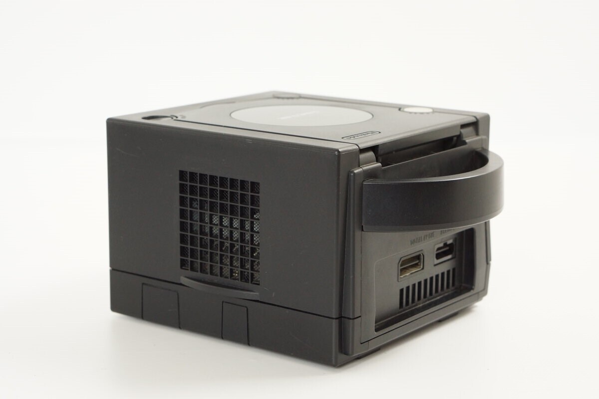 Gamecube Black Console System Enjoy Plus DOL-001 JP For Japan Game CD DN12589033