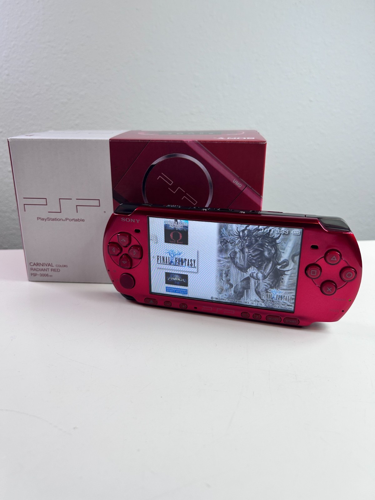 Sony PSP-3000 Launch Edition Radiant Red Handheld System