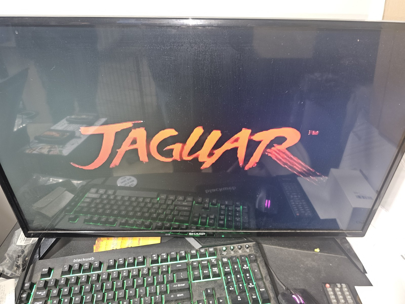 Atari Jaguar System Console 6 Games 2 New Controllers, Power Supply + Av Tested!