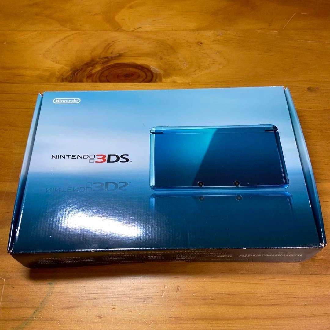 Nintendo 3DS Aqua Blue 5844 From Japan