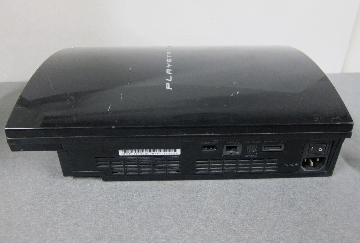 Playstation 3 Fat 60GB CECHA01 PS3 Backwards Compatible Console w/ Controller