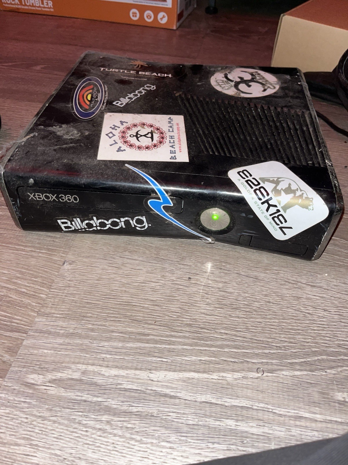 Microsoft Xbox 360 Black Home Console HDMI USB Ethernet