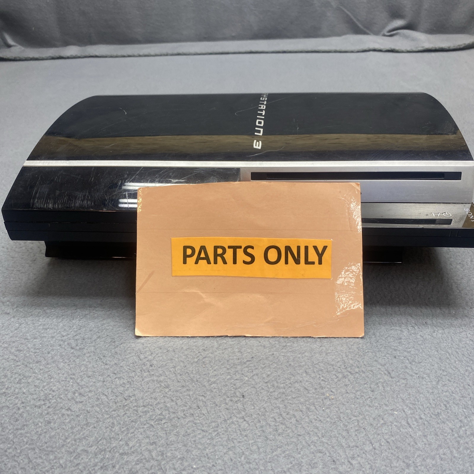 Sony PlayStation 3 CECHP01 Fat PS3 Black System Console Only For Parts 160GB