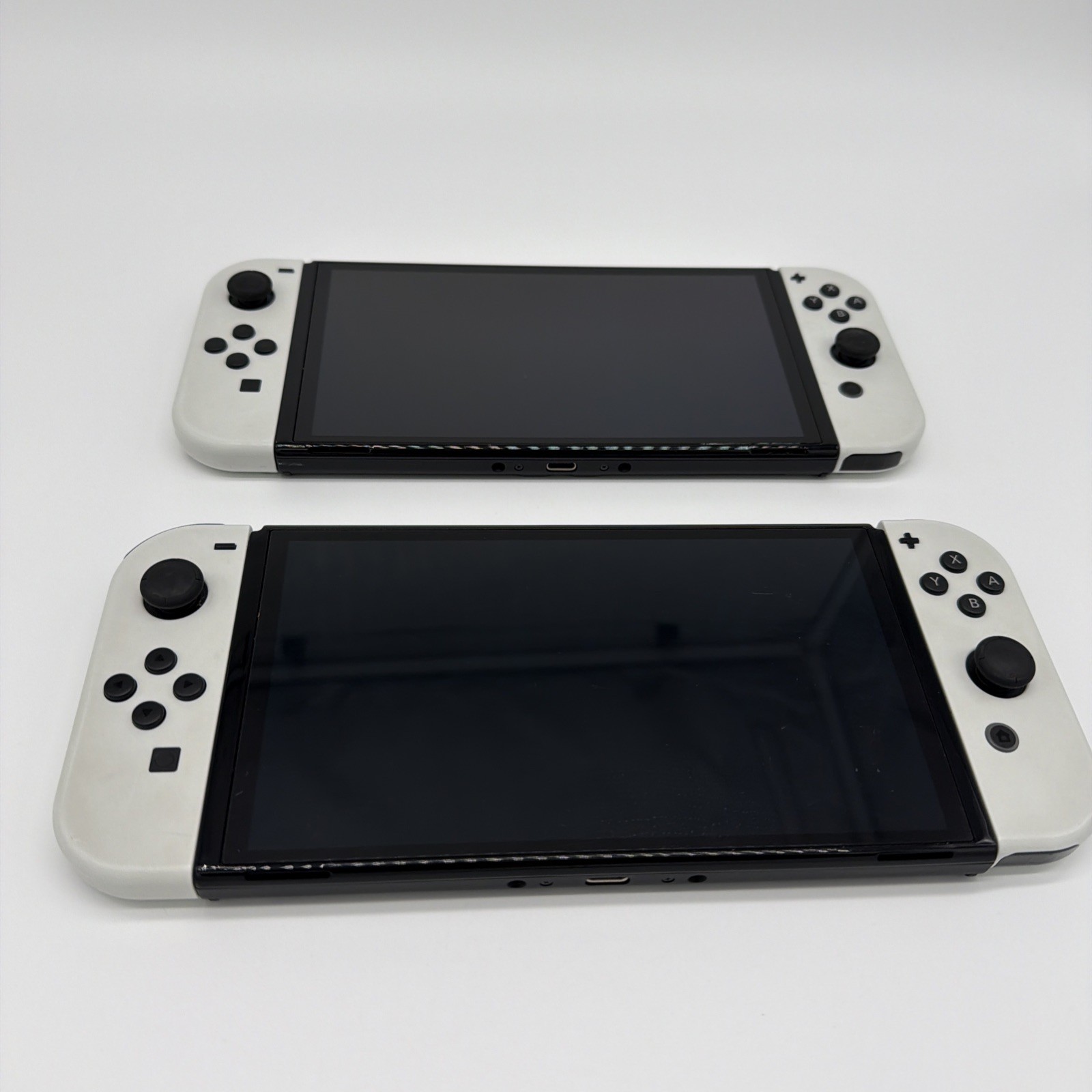 TWO Nintendo Switch OLED 7″ 64GB HAC-015 Handheld Hybrid System (Only Console)