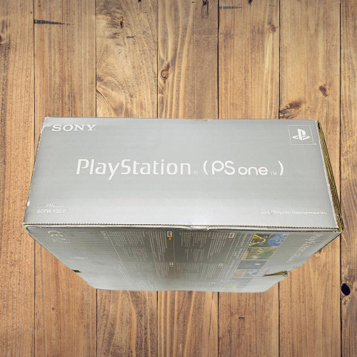 SONY PSone PlayStation one PS1 SCPH-100 White PAL Console Open Box Unused Japan